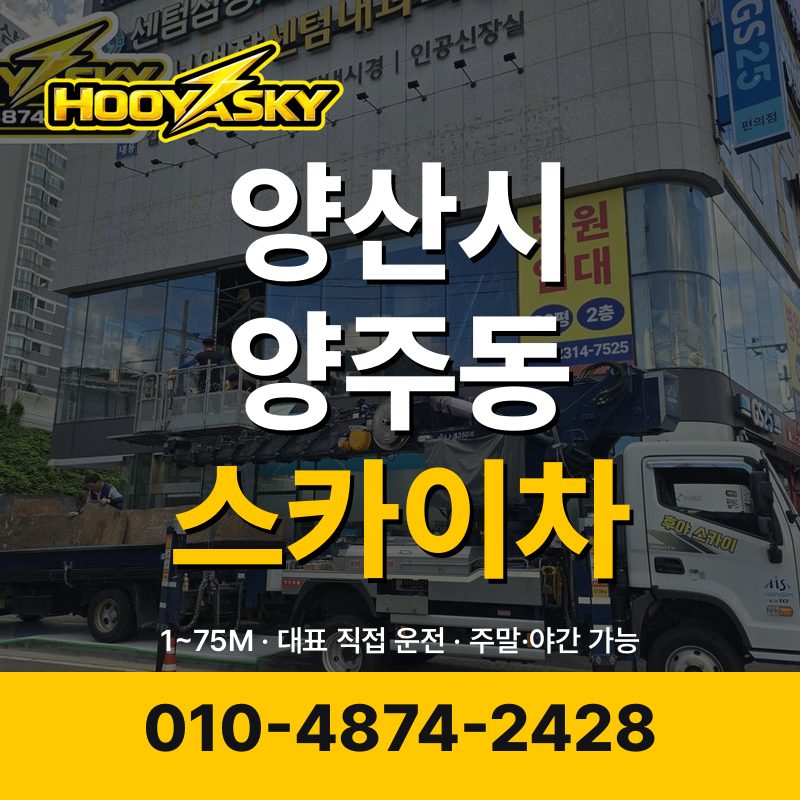 양산시 양주동 스카이차 후야스카이 010-4874-2428